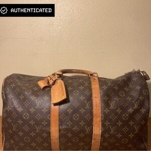 Louis Vuitton LV Monogram Keepall 50 Vintage